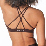 'Serenity' Crop - Dark Choc - Kikiva Collection