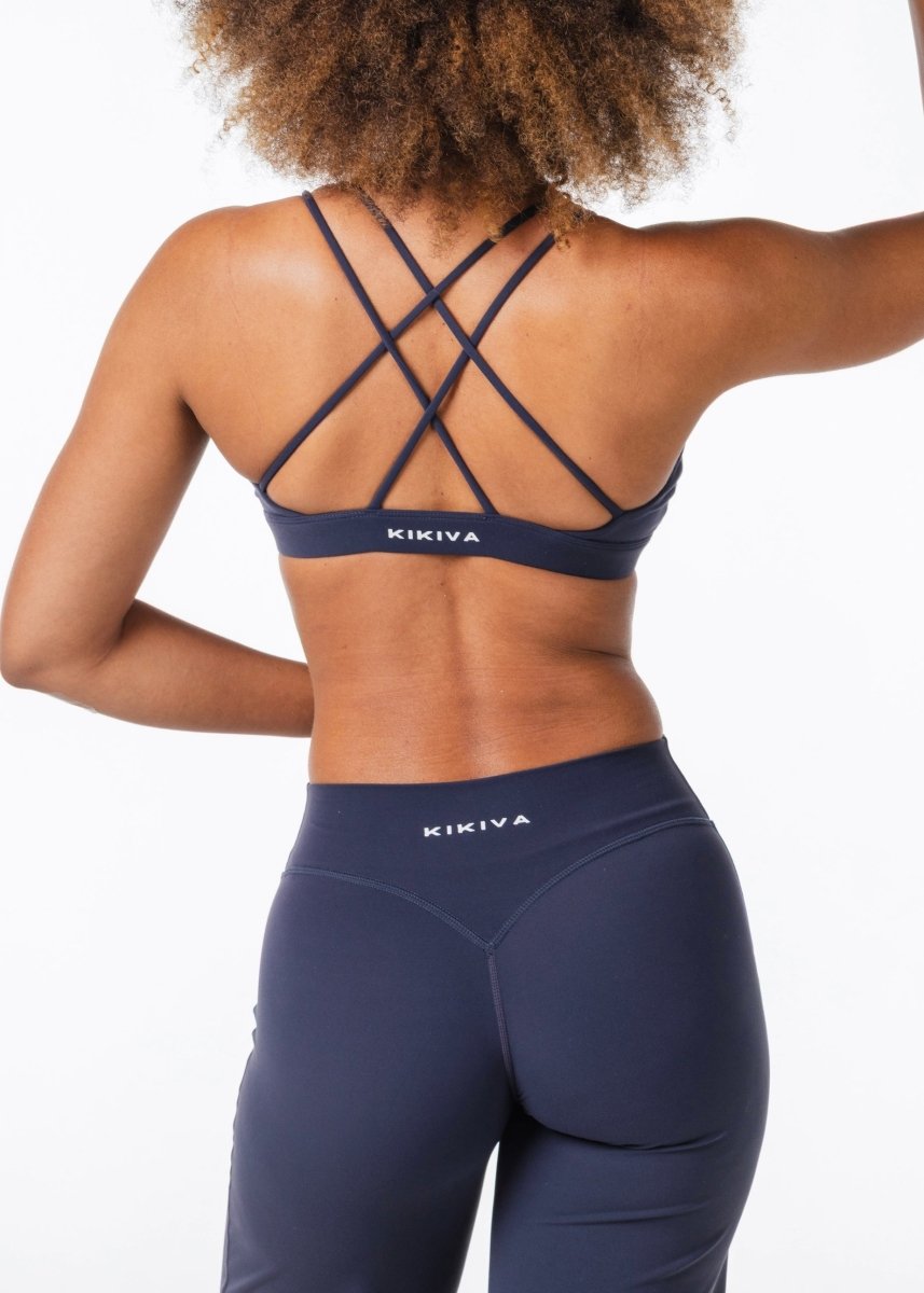 'Serenity' Crop - Dark Navy - Kikiva Collection