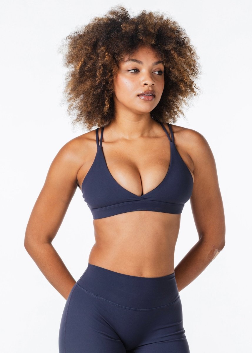 'Serenity' Crop - Dark Navy - Kikiva Collection