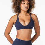 'Serenity' Crop - Dark Navy - Kikiva Collection