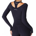 Sienna Long Sleeve - Black - Kikiva Collection