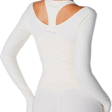 Sienna Long Sleeve - Cream - Kikiva Collection