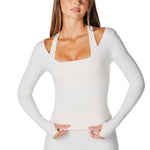 Sienna Long Sleeve - Cream - Kikiva Collection