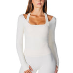 Sienna Long Sleeve - Cream - Kikiva Collection
