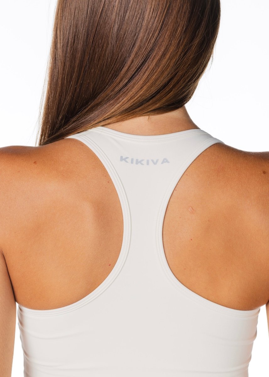 Sienna Singlet - Cream - Kikiva Collection