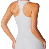 Sienna Singlet - Light Grey - Kikiva Collection