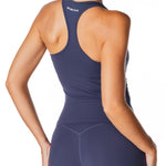 Sienna Singlet - Navy - Kikiva Collection