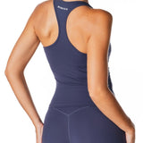 Sienna Singlet - Navy - Kikiva Collection