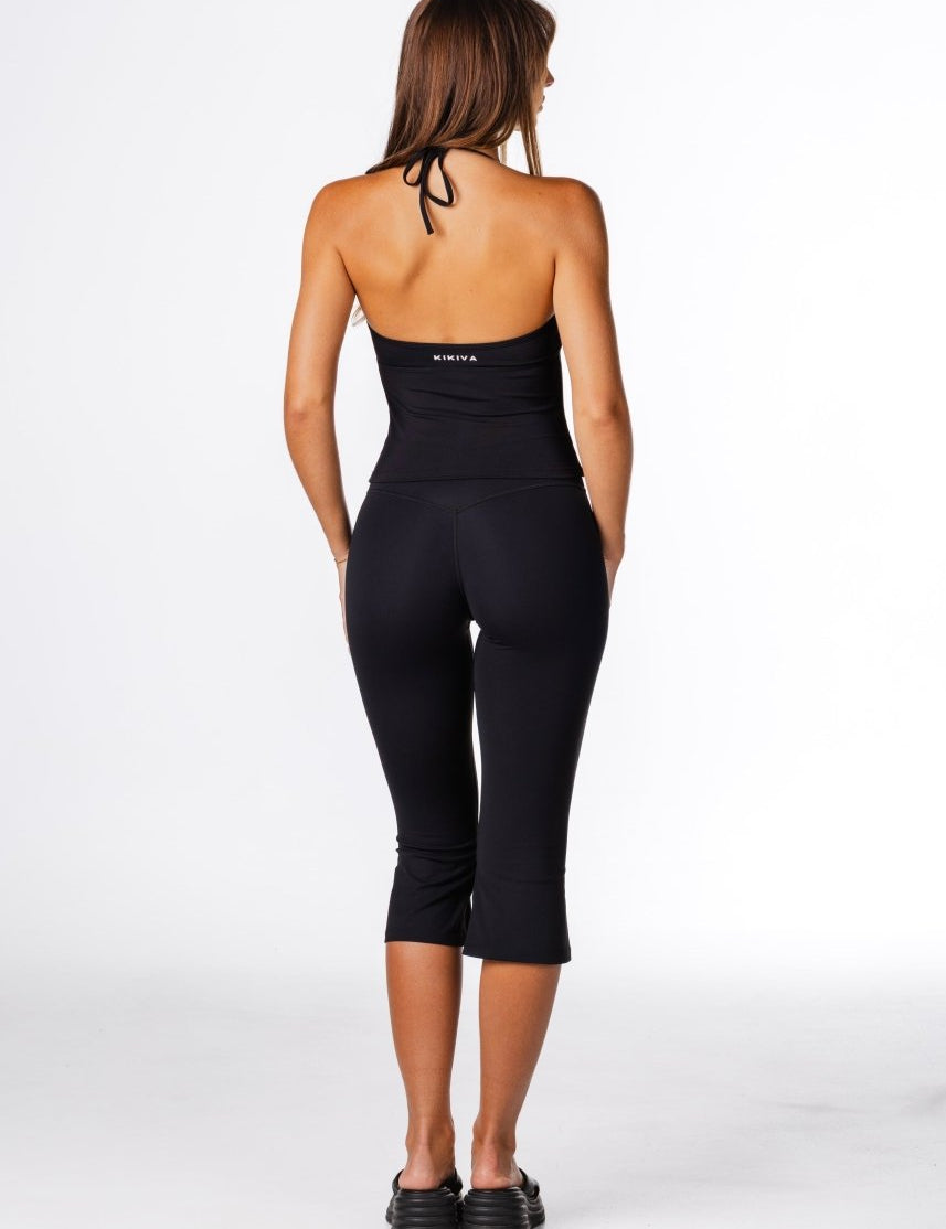 'Sophie' Capri's - Black - Kikiva Collection