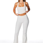 TALL Capsule Flares - Cream - Kikiva Collection