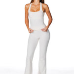 TALL Capsule Flares - Cream - Kikiva Collection