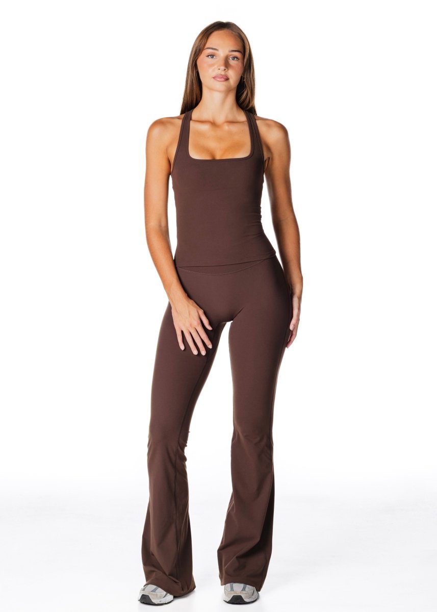 TALL Capsule Flares - Dark Choc - Kikiva Collection