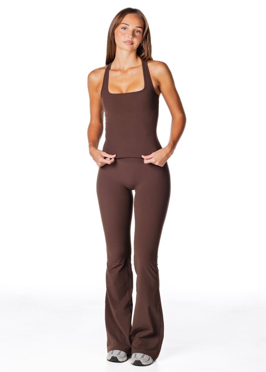 TALL Capsule Flares - Dark Choc - Kikiva Collection