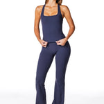 TALL Capsule Flares - Dark Navy - Kikiva Collection