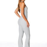 TALL Capsule Flares - Light Grey - Kikiva Collection