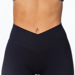 TALL Cross Over 'Flow' Flares - Black - Kikiva Collection