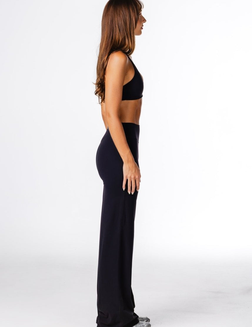 TALL 'Flow' Flares - Black - Kikiva Collection