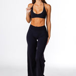 TALL 'Flow' Flares - Black - Kikiva Collection