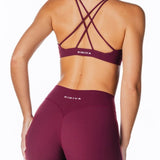 TALL 'Flow' Flares - Burgundy - Kikiva Collection
