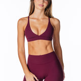 TALL 'Flow' Flares - Burgundy - Kikiva Collection