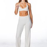 TALL 'Flow' Flares - Cream - Kikiva Collection