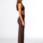 TALL 'Flow' Flares - Dark Choc - Kikiva Collection