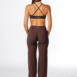 TALL 'Flow' Flares - Dark Choc - Kikiva Collection