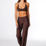 TALL 'Flow' Flares - Dark Choc - Kikiva Collection