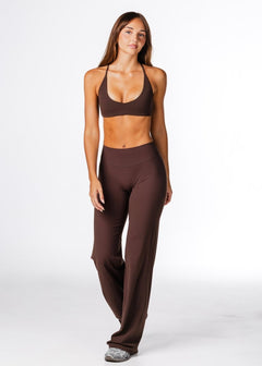 TALL 'Flow' Flares - Dark Choc - Kikiva Collection