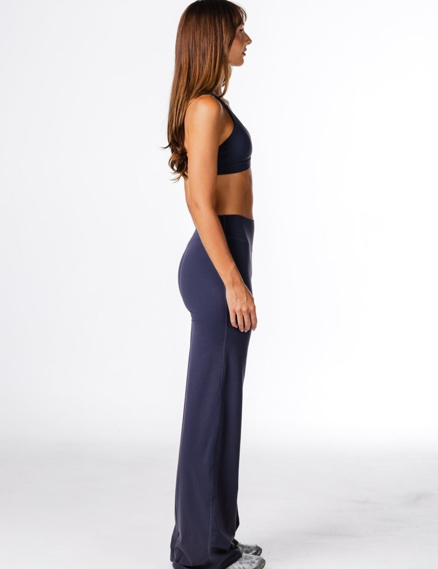 TALL 'Flow' Flares - Dark Navy - Kikiva Collection
