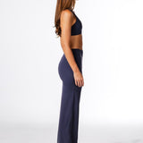 TALL 'Flow' Flares - Dark Navy - Kikiva Collection