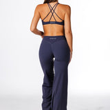 TALL 'Flow' Flares - Dark Navy - Kikiva Collection