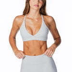 TALL 'Flow' Flares - Light Grey - Kikiva Collection