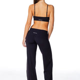 TALL Fold Over 'Flow' Flares - Black - Kikiva Collection