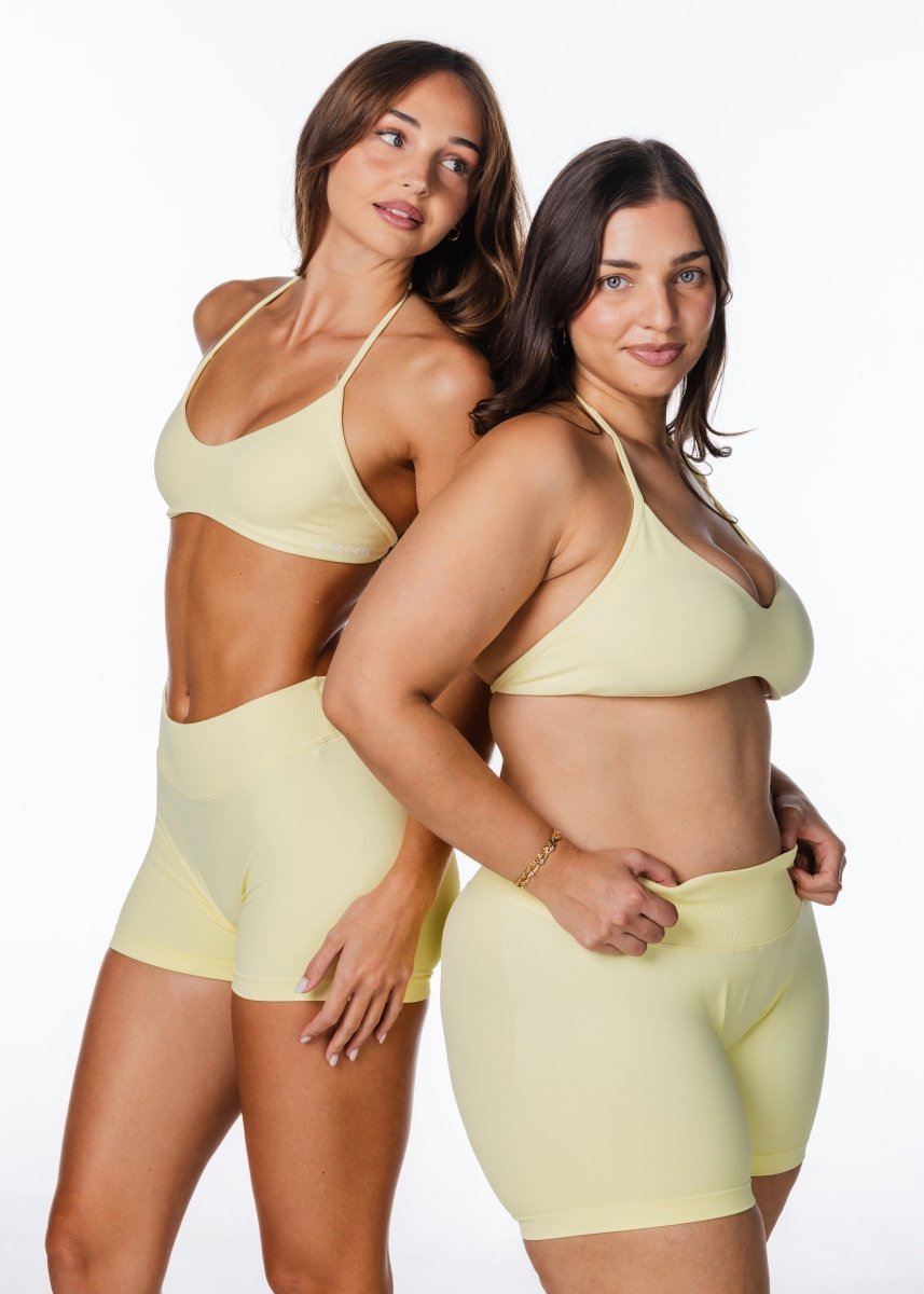 The 'Faith' Crop - Baby Yellow - Kikiva Collection