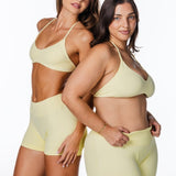 The 'Faith' Crop - Baby Yellow - Kikiva Collection