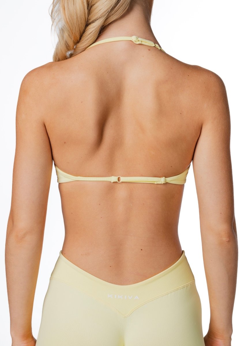 The 'Faith' Crop - Baby Yellow - Kikiva Collection