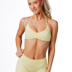 The 'Faith' Crop - Baby Yellow - Kikiva Collection