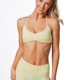 The 'Faith' Crop - Baby Yellow - Kikiva Collection