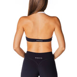 Tia Two Toned Crop - Black - Kikiva Collection
