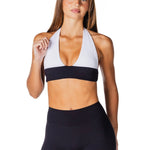 Tia Two Toned Crop - Black - Kikiva Collection