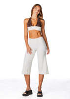 Tia Two Toned Crop - Cream - Kikiva Collection