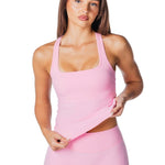 Uniform Sienna Singlet - Ballet Pink - Kikiva Collection