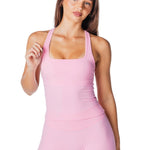 Uniform Sienna Singlet - Ballet Pink - Kikiva Collection