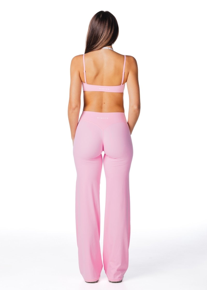 Uniform TALL 'Flow' Flares - Ballet Pink - Kikiva Collection