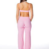 Uniform TALL 'Flow' Flares - Ballet Pink - Kikiva Collection