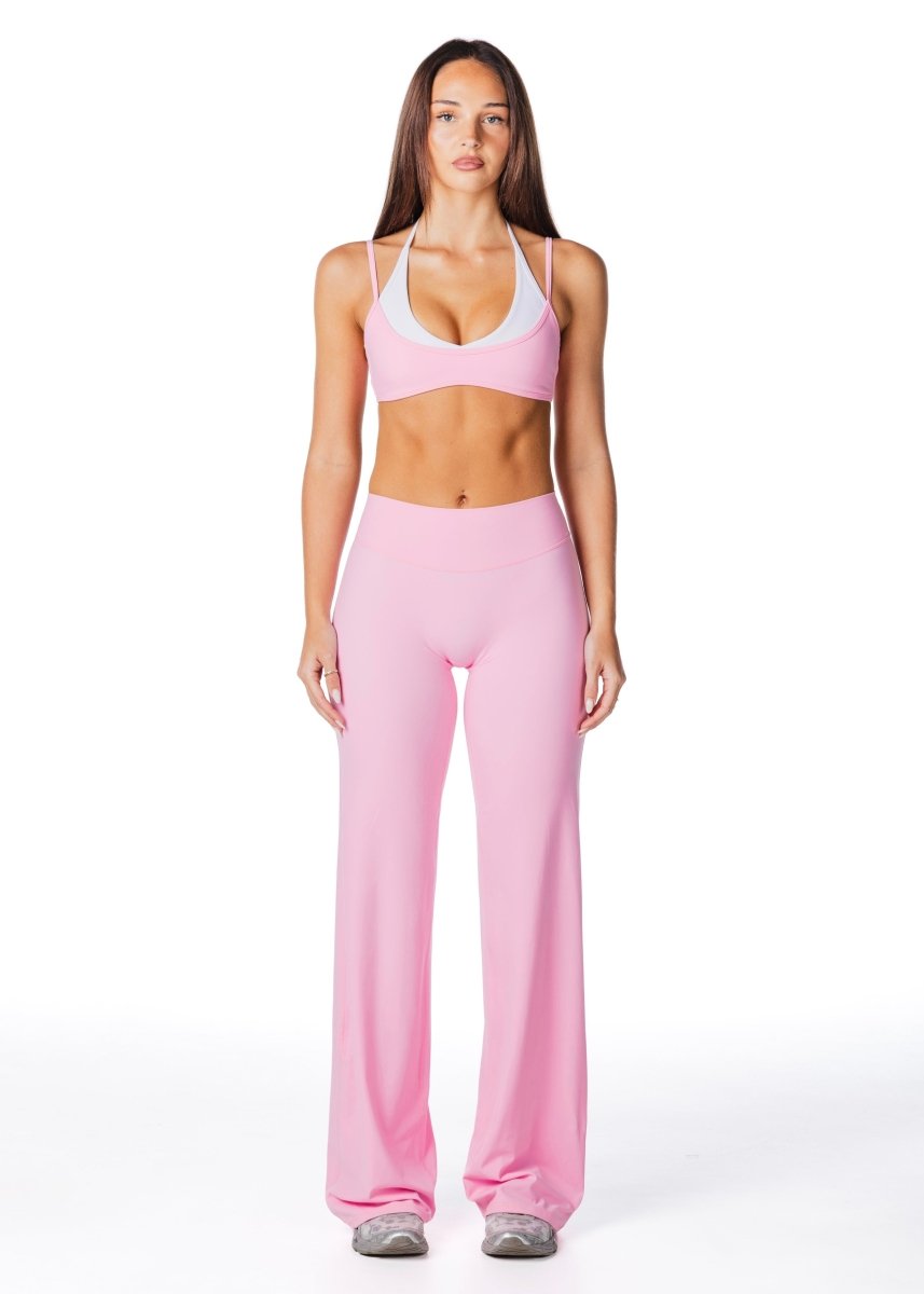 Uniform TALL 'Flow' Flares - Ballet Pink - Kikiva Collection