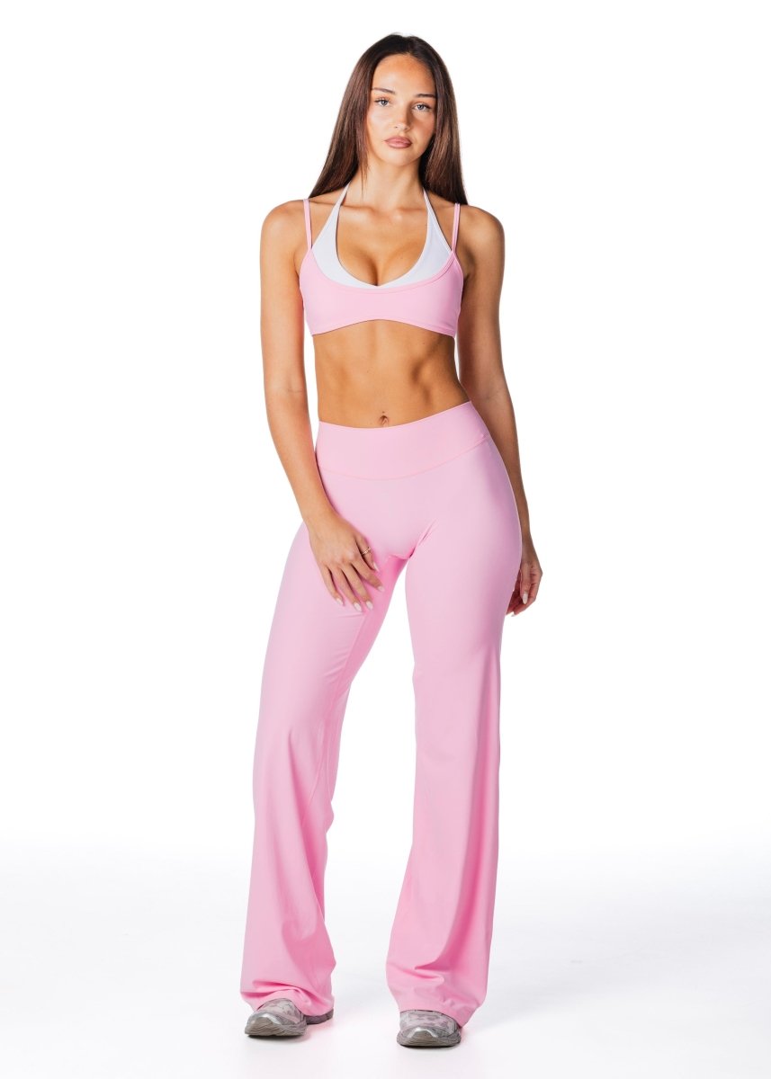 Uniform TALL 'Flow' Flares - Ballet Pink - Kikiva Collection