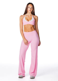 Uniform TALL 'Flow' Flares - Ballet Pink - Kikiva Collection