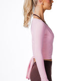 Wrap Top - Rose Pink - Kikiva Collection